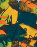 Sweatshirt pour garçon en jaune avec capuche et fermeture éclair.