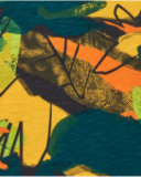 T-shirt pour garçon en vert avec imprimé frontal