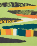 T-shirt pour garçon en vert avec imprimé multicolore