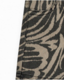 Short pour fille en vert avec poches et taille élastique.