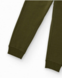 Pantalón jogger verde para niño con cintura ajustable