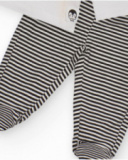 Ensemble t-shirt et pantalon pour nouveau-né couleur blanc et noir avec imprimé panda.