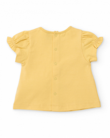 Ensemble tricot pour nouveau-né avec broderie florale