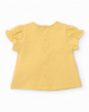 Ensemble tricot pour nouveau-né avec broderie florale