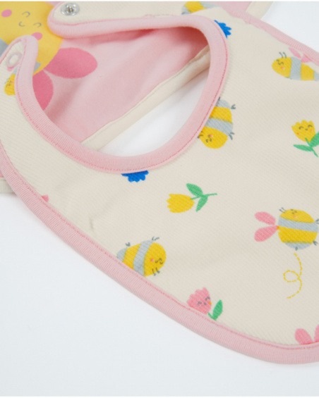 Lot de bavoirs en tricot pour nouveau-né avec fermeture pression