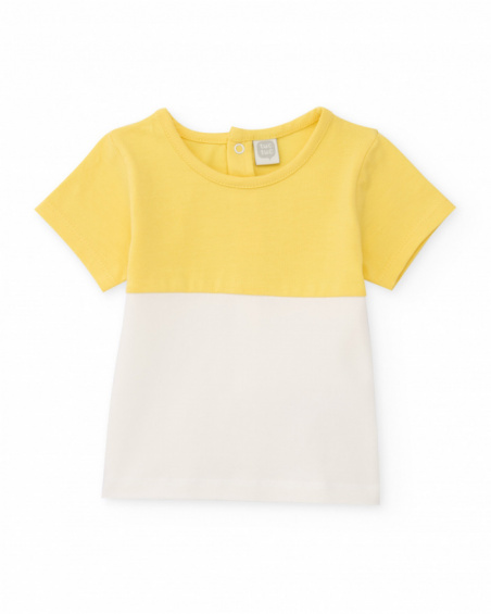 Ensemble tricot pour nouveau-né avec poche avant