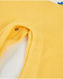 Grenouillère en tricot pour nouveau-né avec fermeture pression