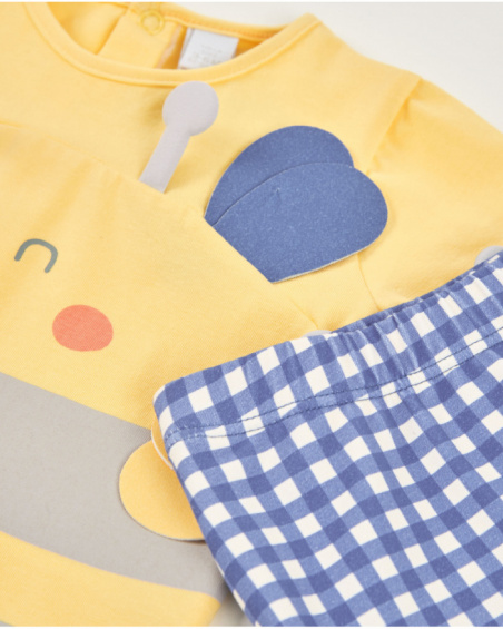 Maillot de bain en tricot pour nouveau-né avec détails en relief