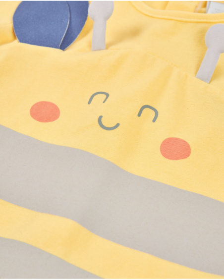 Maillot de bain en tricot pour nouveau-né avec détails en relief