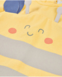 Maillot de bain en tricot pour nouveau-né avec détails en relief