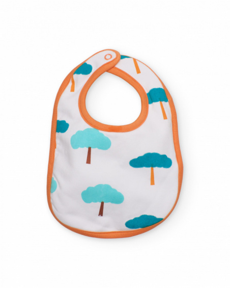 Lot de bavoirs en tricot pour nouveau-né avec motif savane