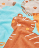 Serviette poncho en tricot pour nouveau-né avec capuche