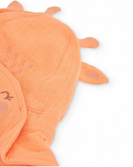 Bonnet pour nouveau-né en tissu tissé avec ruban réglable