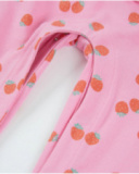 Grenouillère en tricot pour nouveau-né avec applications en relief