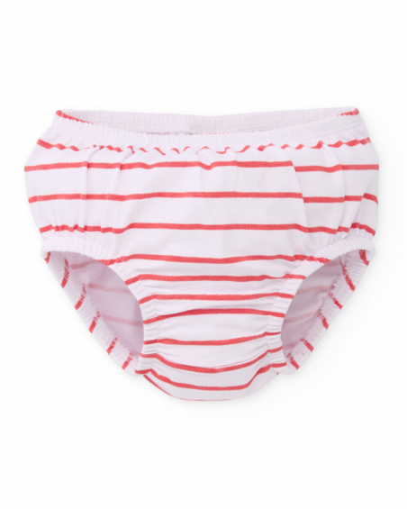 Robe en tricot pour nouveau-né avec poche fraise