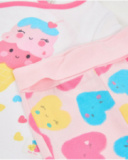 Grenouillère en tricot pour nouveau-né avec motif glace