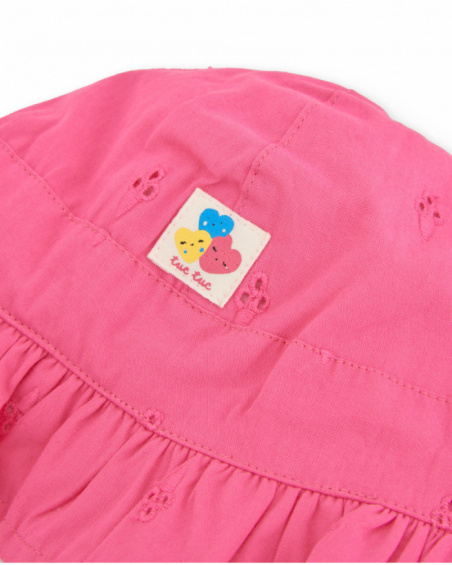 Bonnet nouveau-né en tissu avec lien ajustable