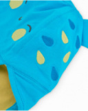 Bonnet nouveau-né en tissu avec motif poisson