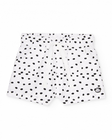 Ensemble en tricot pour nouveau-né avec motif petit chien