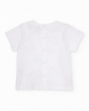 Ensemble en tricot pour nouveau-né à rayures