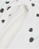 Grenouillère en tricot pour nouveau-né à manches longues