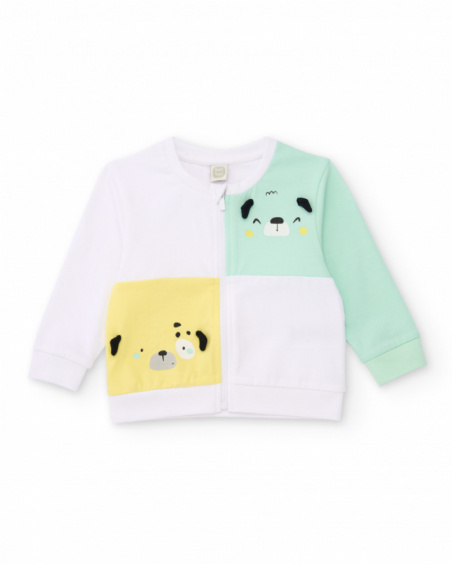 Ensemble en tricot trois pièces pour nouveau-né