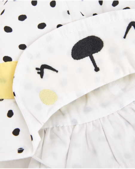 Bonnet nouveau-né en tissu avec petites oreilles en relief