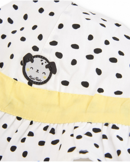 Bonnet nouveau-né en tissu avec petites oreilles en relief