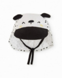 Casquette nouveau-né en tissu