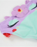 Culotte fille en maille avec volants sur les côtés