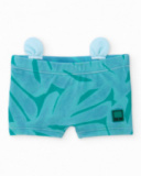 Maillot de bain garçon en maille avec petites oreilles décoratives