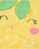 T-shirt fille en maille avec épaules ajourées