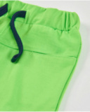 Bermuda garçon en maille avec taille élastiquée