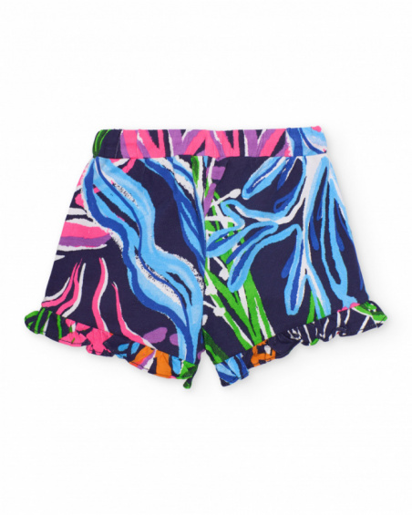 Ensemble fille en maille trois pièces