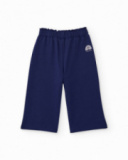 Pantalon fille en maille de style jupe-culotte