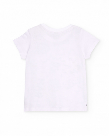 T-shirt garçon en maille au style bande dessinée