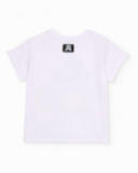 T-shirt en maille pour garçon d’inspiration pirate