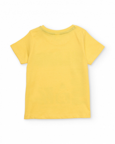 T-shirt en maille pour garçon avec imprimé illustré