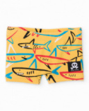 Maillot de bain pour garçon en maille avec imprimé requins