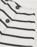 Jupe-short en maille pour fille avec design asymétrique