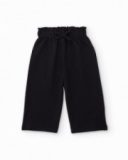 Pantalon en maille pour fille avec taille élastiquée