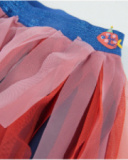 Jupe pour fille en tissu avec couches de tulle