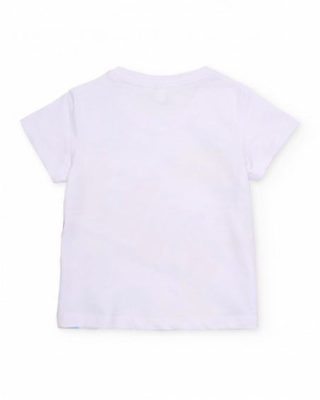 Ensemble garçon en maille avec graphisme tigre