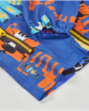 Veste garçon en tissu tissé avec imprimé animaux