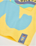 T-shirt garçon en maille avec poche imprimée