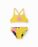 Bikini pour fille en maille avec motif abstrait