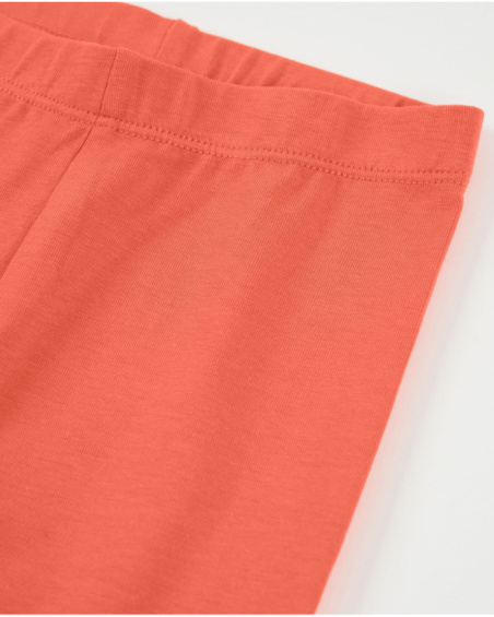 Legging pour fille en maille avec tissu doux