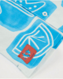 Chemise pour garçon en toile avec tissu léger