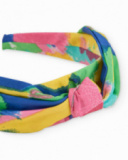 Bandeau pour fille en toile avec design voyant