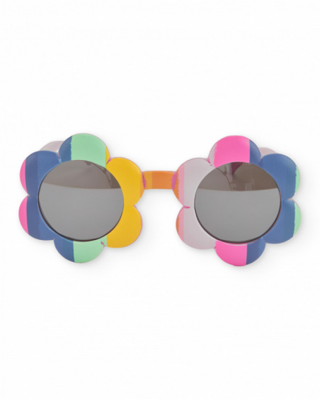 Lunettes de soleil fille en forme de fleur